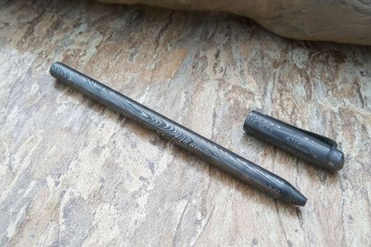Damascus Knife Handmade - 06'' Damascus steel Ball point DE-0084