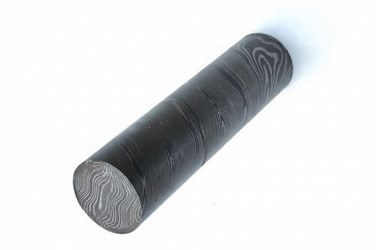 Damascus Steel Rod – 5” Length | Ideal for Ring Making, Knife Crafting & Custom Projects