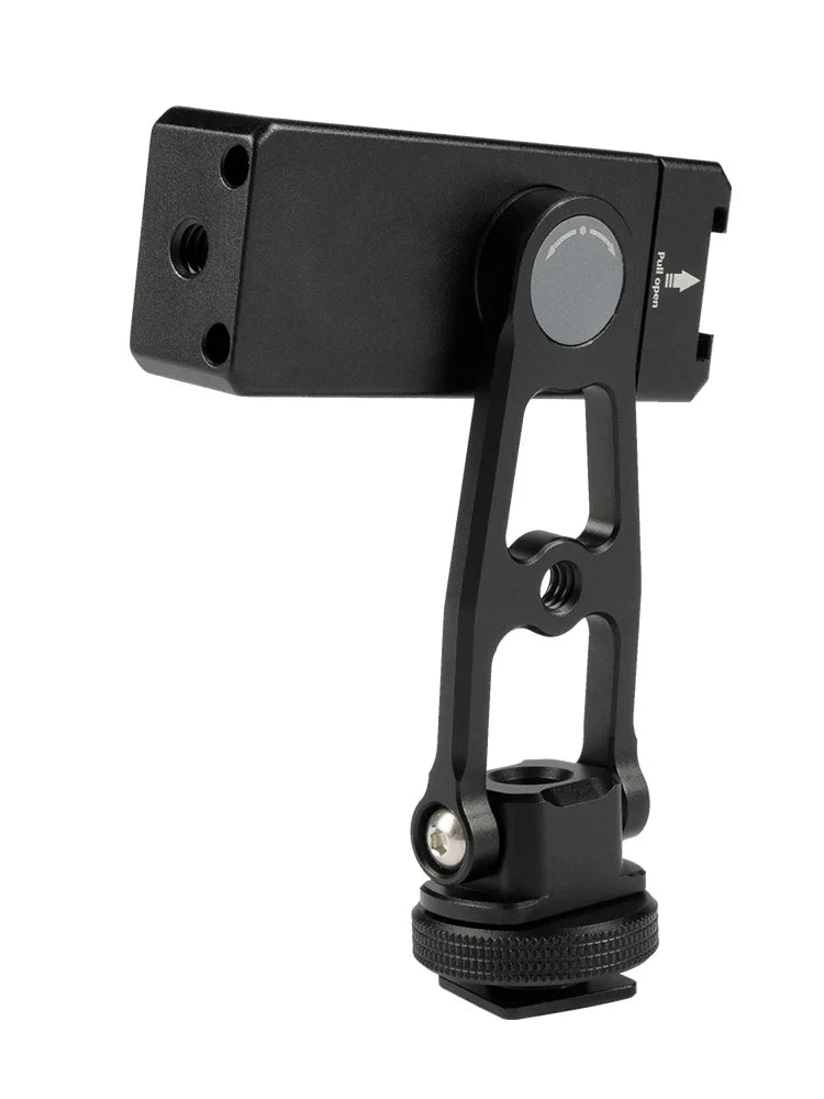 Linkogear Aluminum Phone Clamp Mount 360° Rotating Cold Shoe Tripod