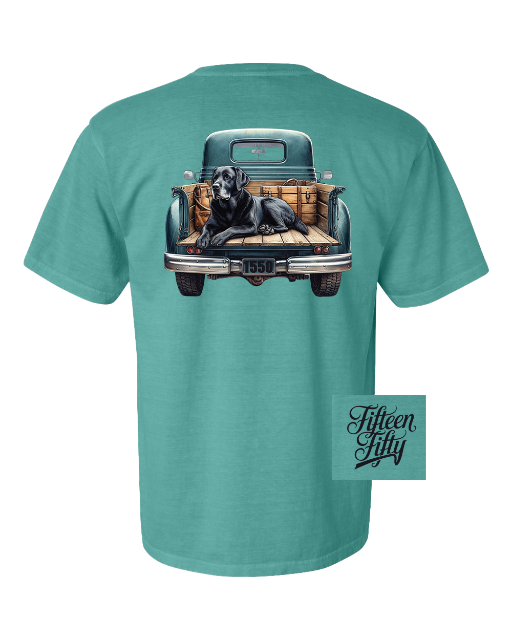 Dog in Truck Bed Pocket Tee