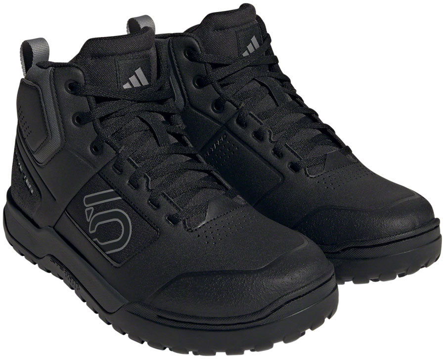 Five Ten Impact Pro Mid Flat Shoes - Men's Core Black/Gray Three/Gray Six 11