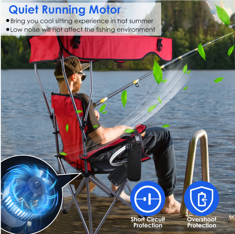 LITEGUEST Ventilated Cooling Seat Cushion | USB Air Cooling Seat