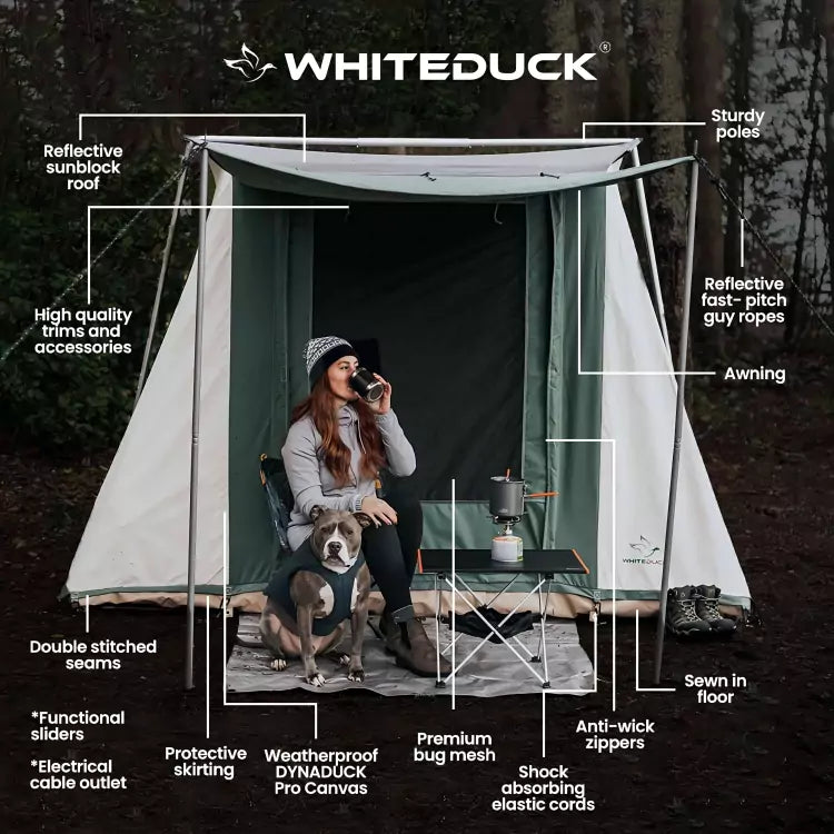7'x9' Prota Canvas Tent