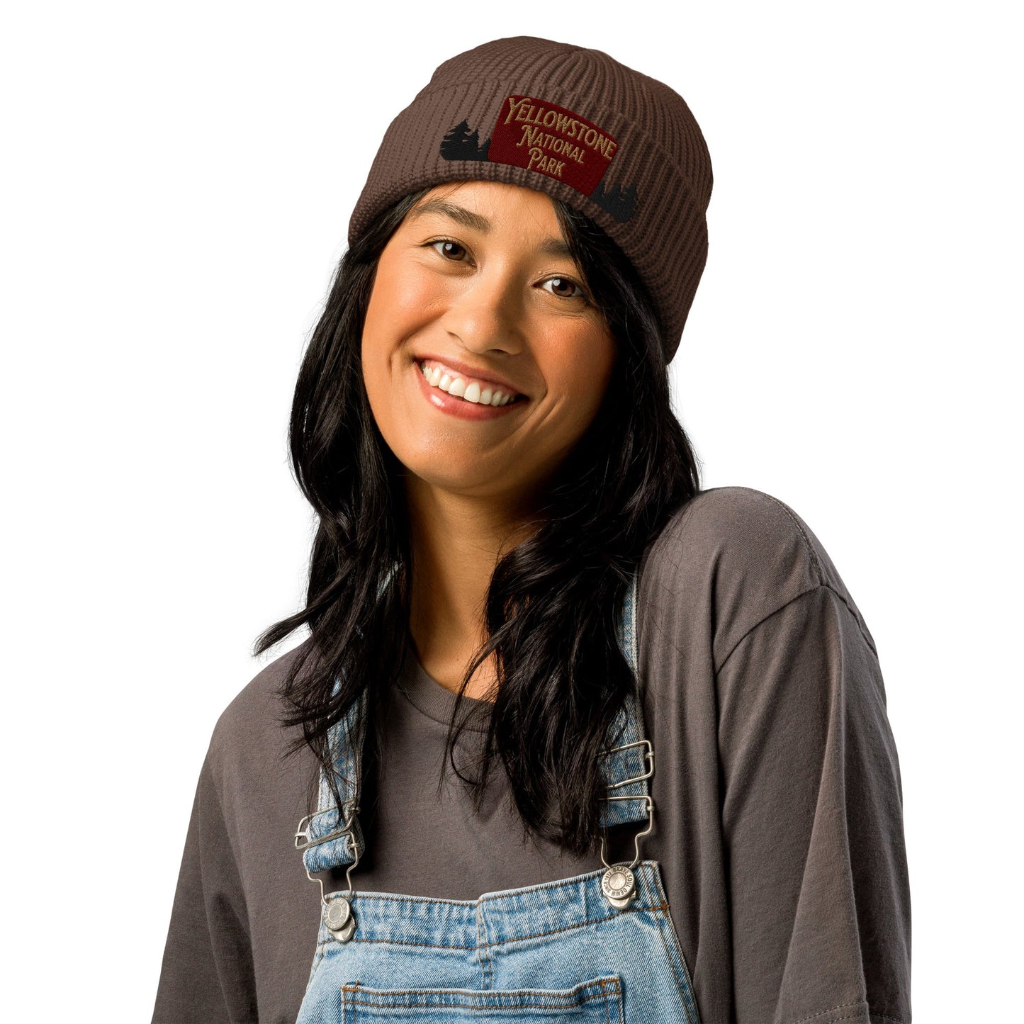 Yellowstone National Park Embroidered Beanie Wharf Style