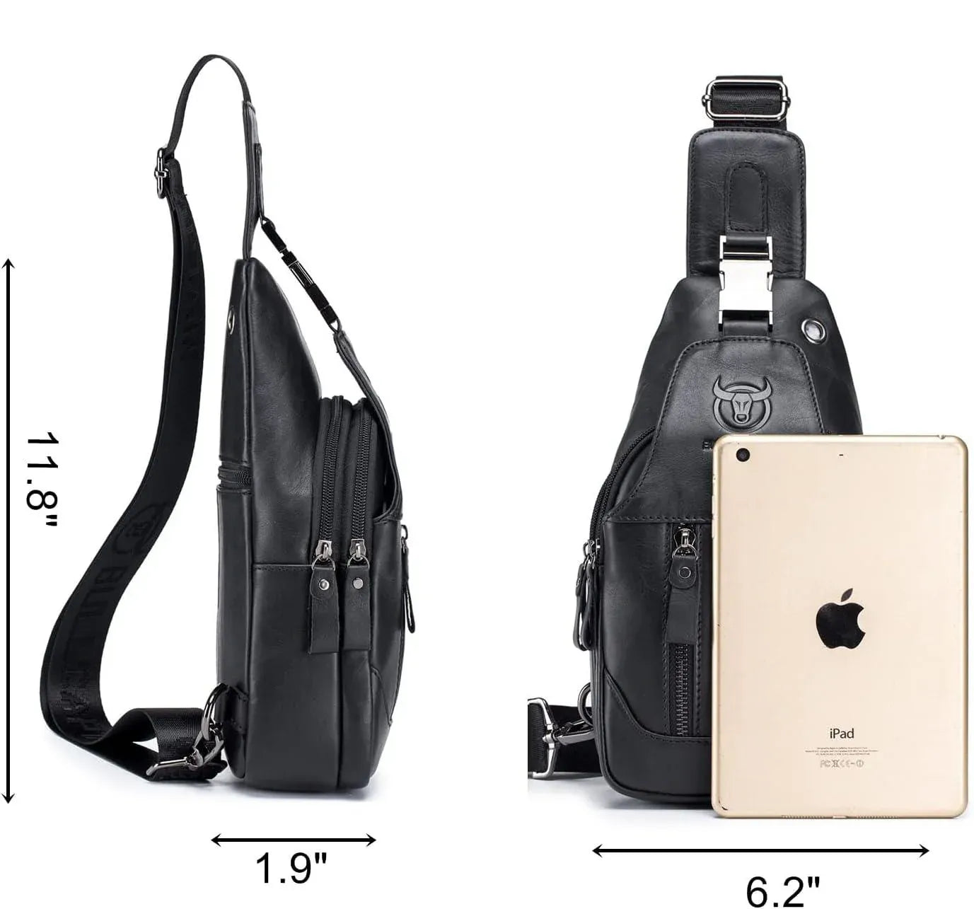 Leather Casual Crossbody Sling Bag – Sleek & Functional