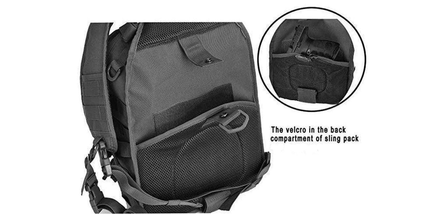 MOLLE Tactical Sling Bag – Rugged & Versatile