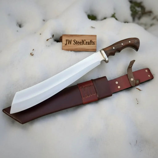 Handmade Survival Bowie Knife 11-Inch High Carbon Steel Blade