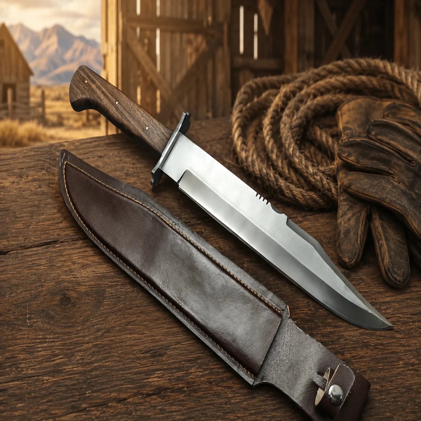 Michael Myers Bowie Knife Replica Stainless Steel Movie Prop