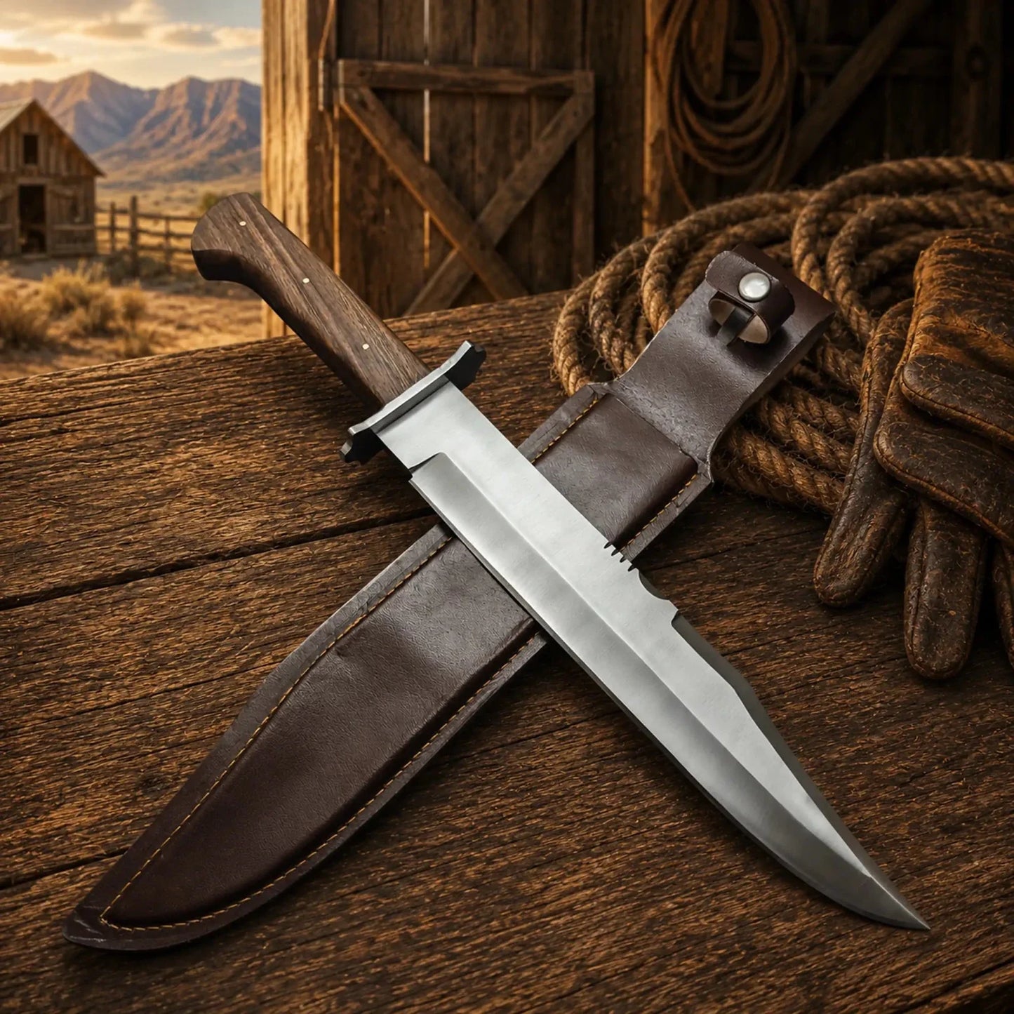 Michael Myers Bowie Knife Replica Stainless Steel Movie Prop
