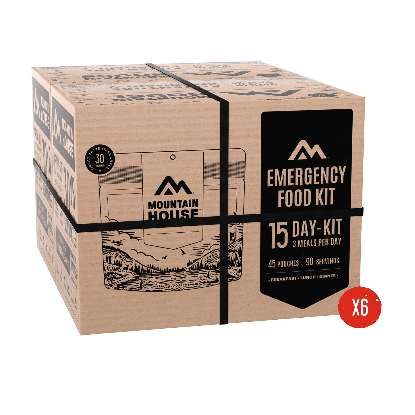 Mountain House 6-Month Emergency Food Supply