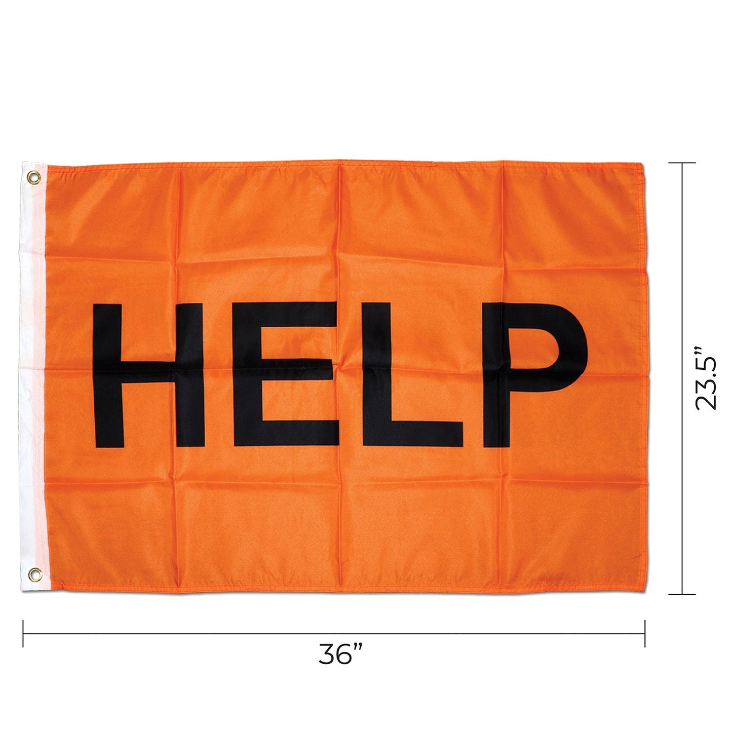 Emergency Help Flag | High Visibility Distress Signal Flag