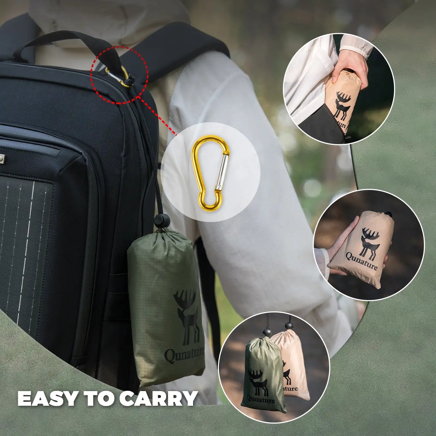 Lightweight Waterproof Picnic Blanket – Portable Foldable Mat for Camping & Beach Trips