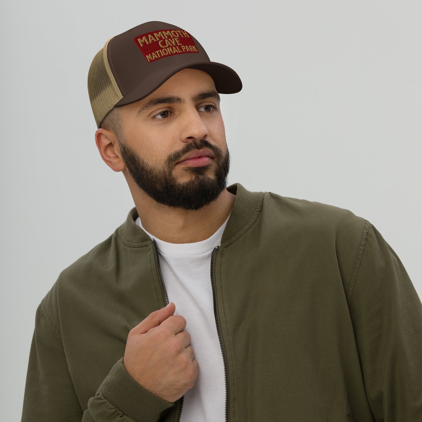 Mammoth Cave National Park Embroidered Trucker Hat