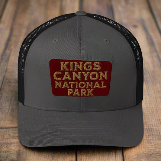 Kings Canyon National Park Embroidered Trucker Hat