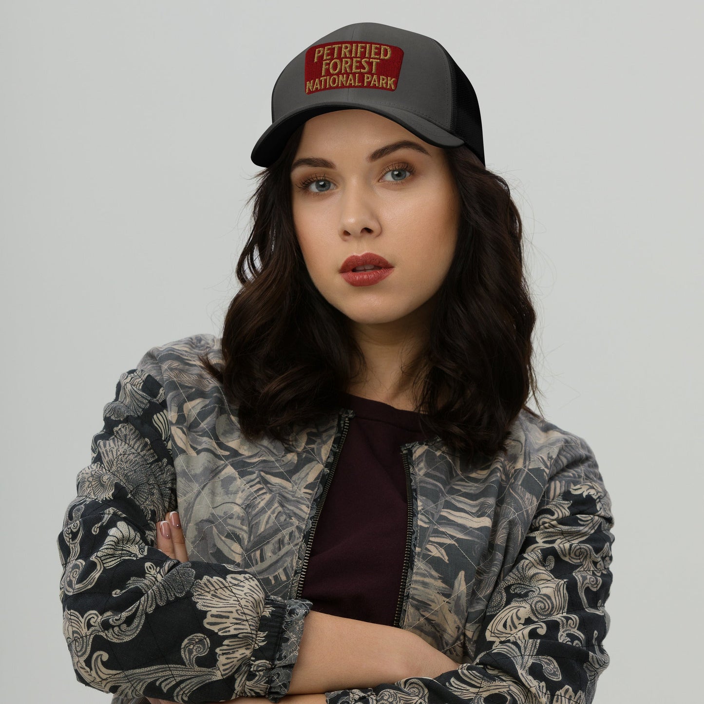 Petrified Forest National Park Embroidered Trucker Hat