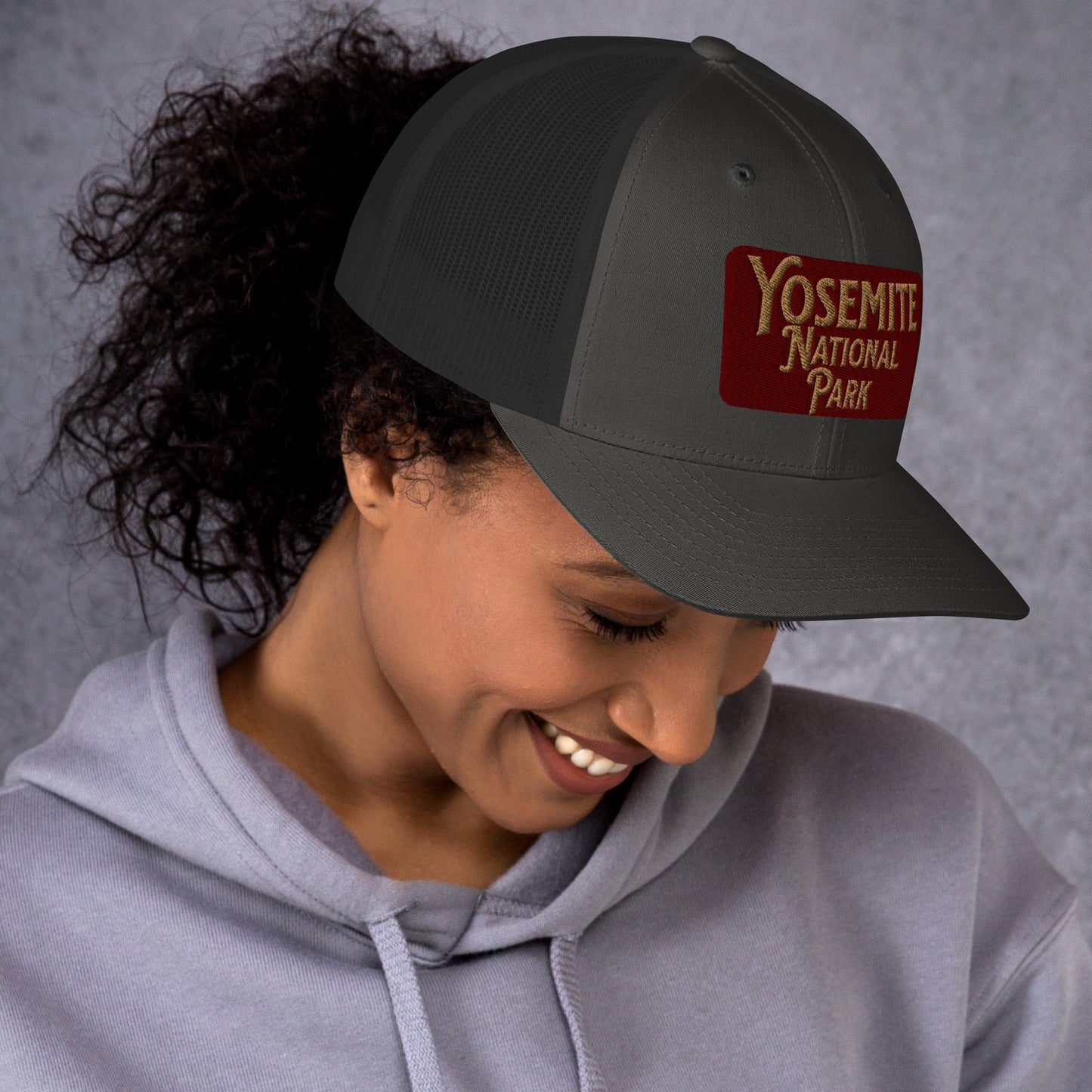 Yosemite Embroidered National Park Trucker Hat