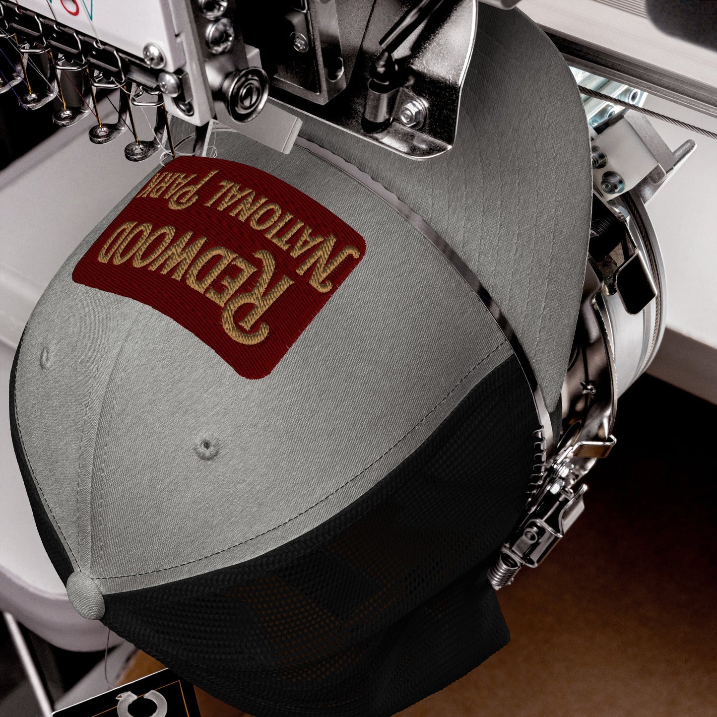 Redwood Embroidered National Park Trucker Hat