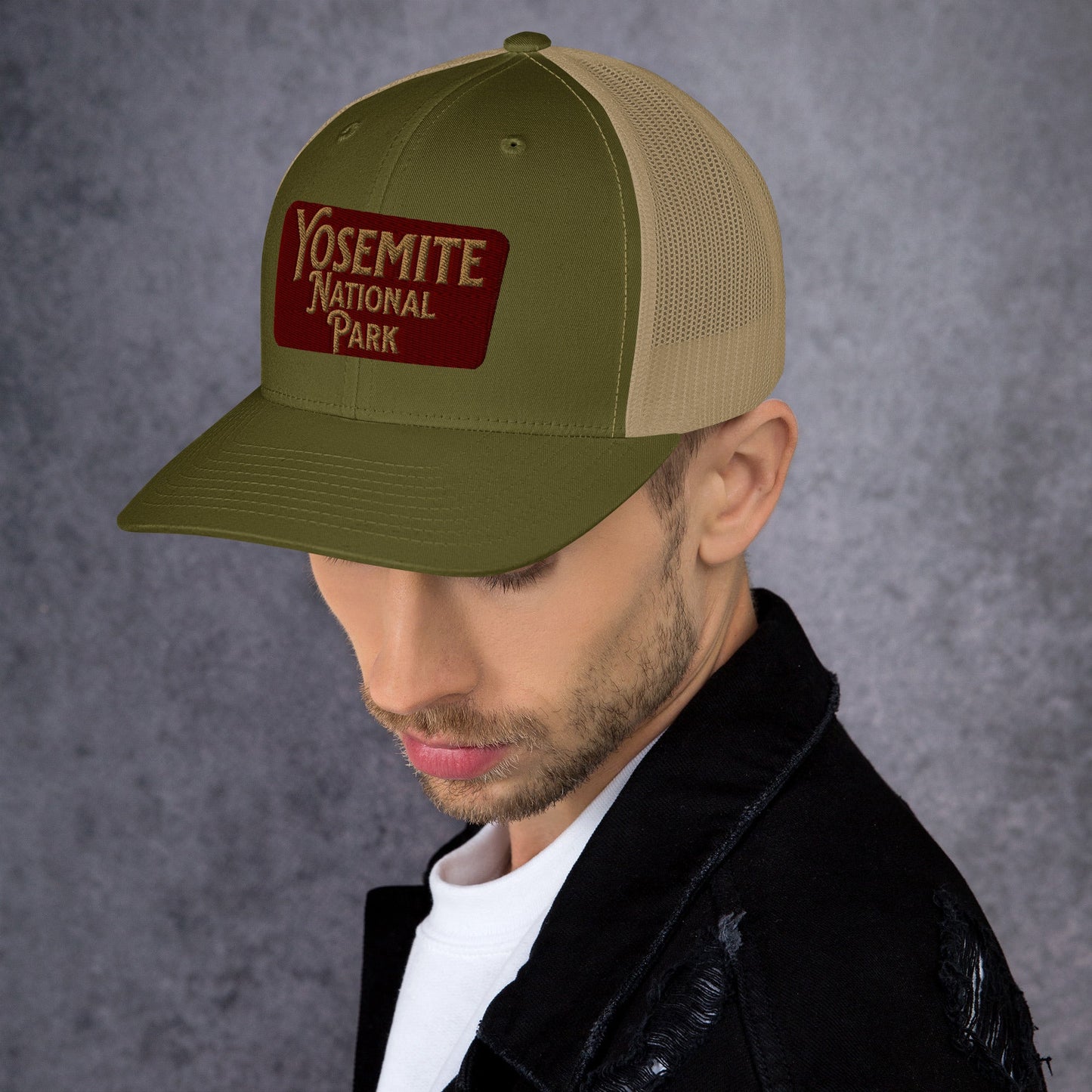 Yosemite Embroidered National Park Trucker Hat