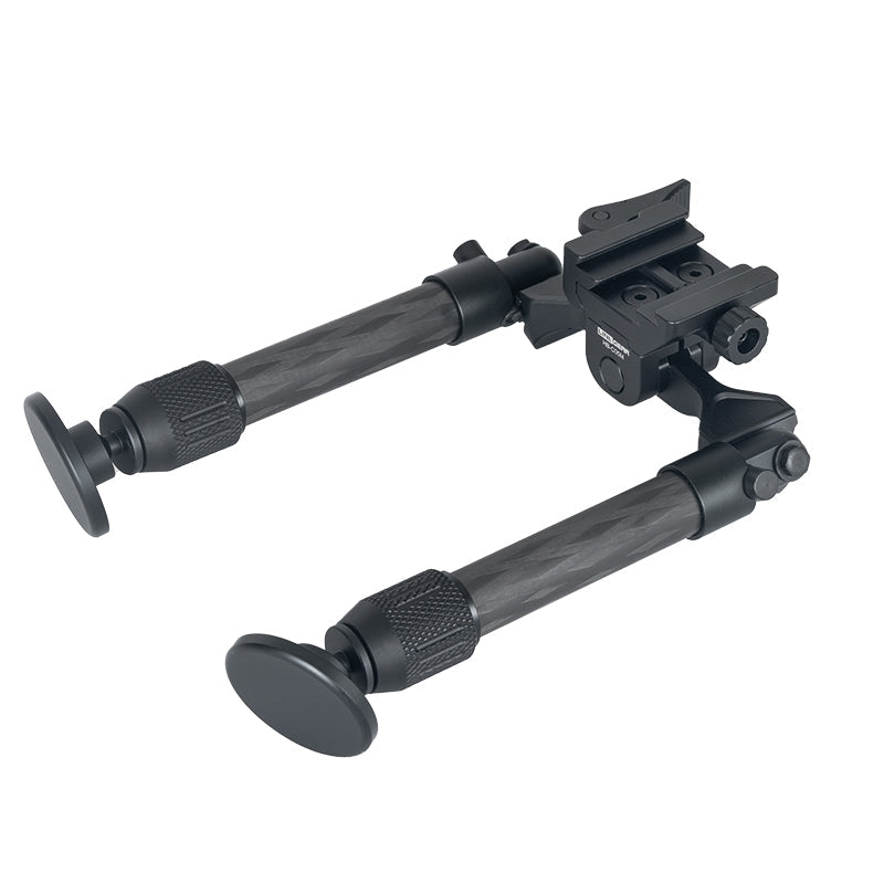 Linkogear HB-C05M Carbon Fiber Bipod Arca & Picatinny 7–10.1" - Black