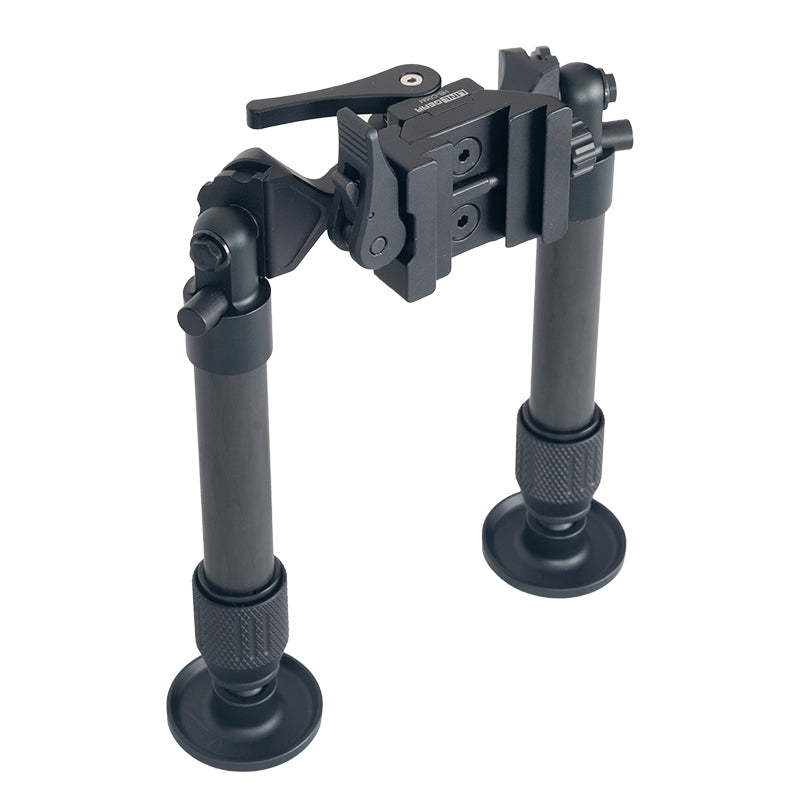 Linkogear HB-C05M Carbon Fiber Bipod Arca & Picatinny 7–10.1" - Black