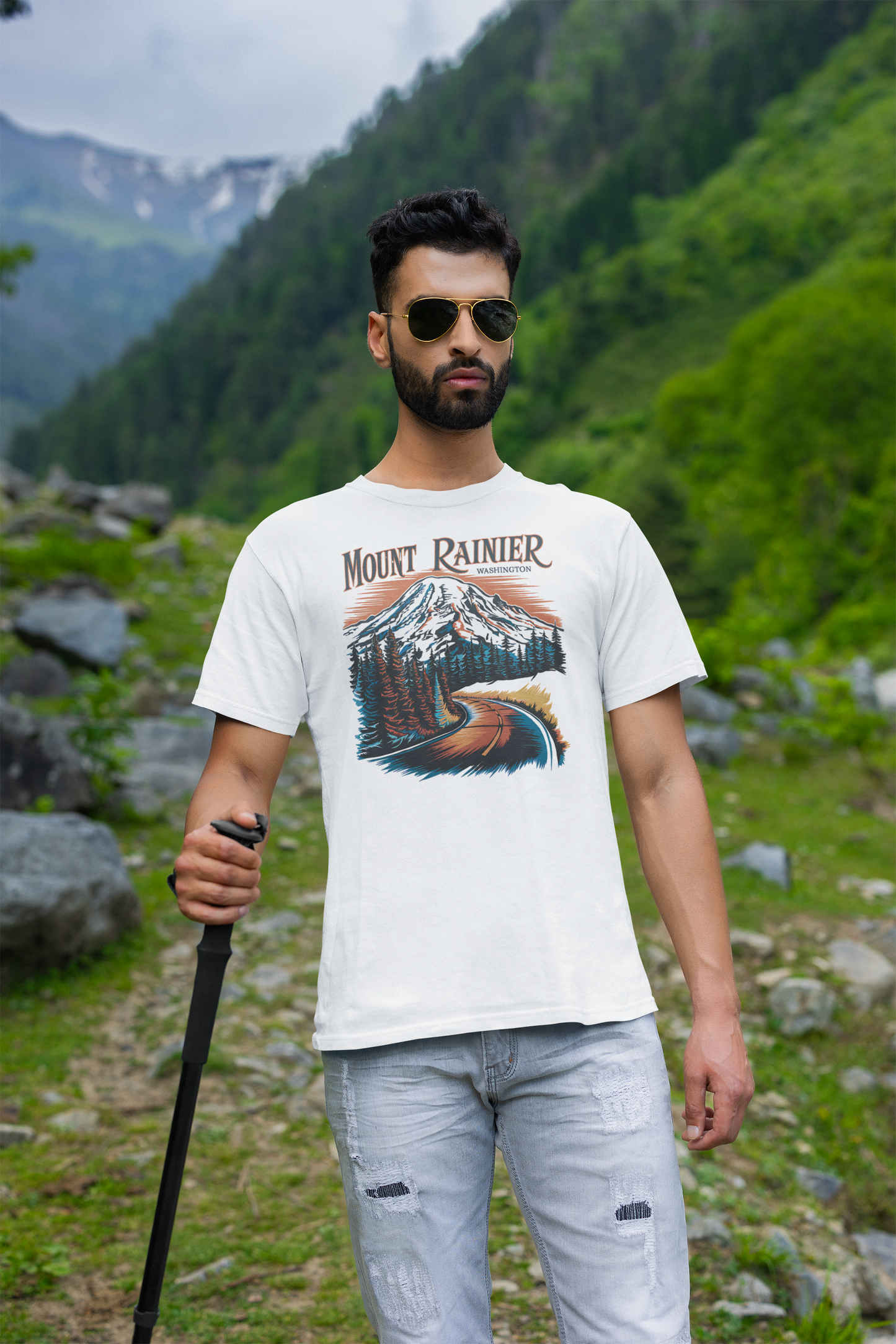 Mount Rainier Washington Unisex T-Shirt