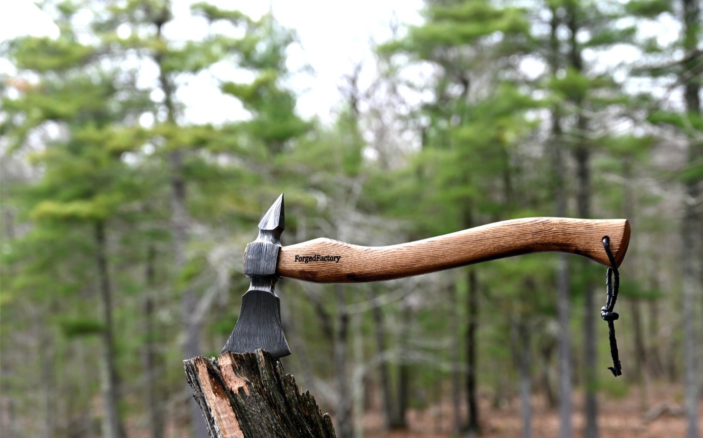 Viking Throwing Axe by KBS Knives Forged Factory – "Thor's Hammer"
