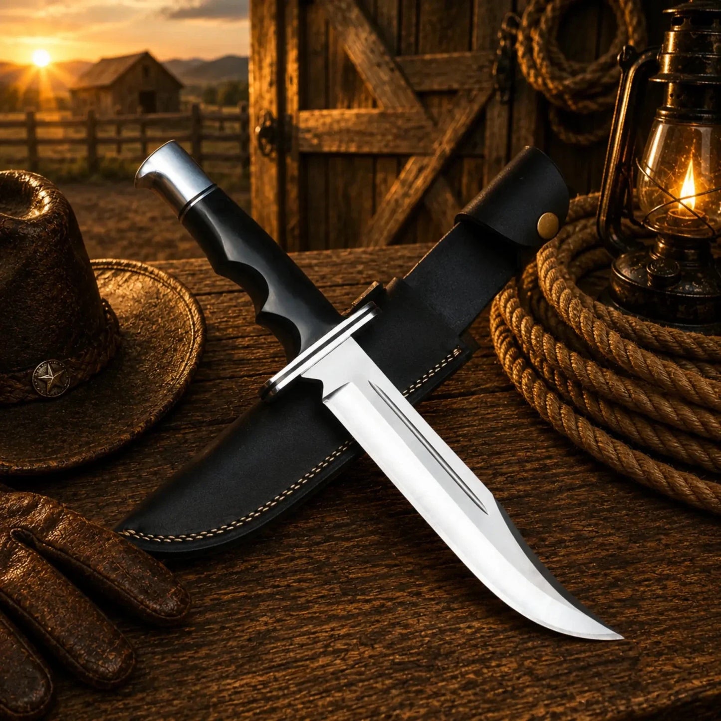Scream Hunting Knife Replica – Real Stainless Steel Blade