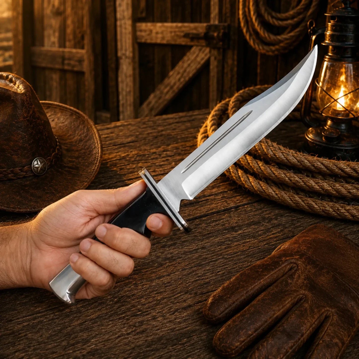 Scream Hunting Knife Replica – Real Stainless Steel Blade