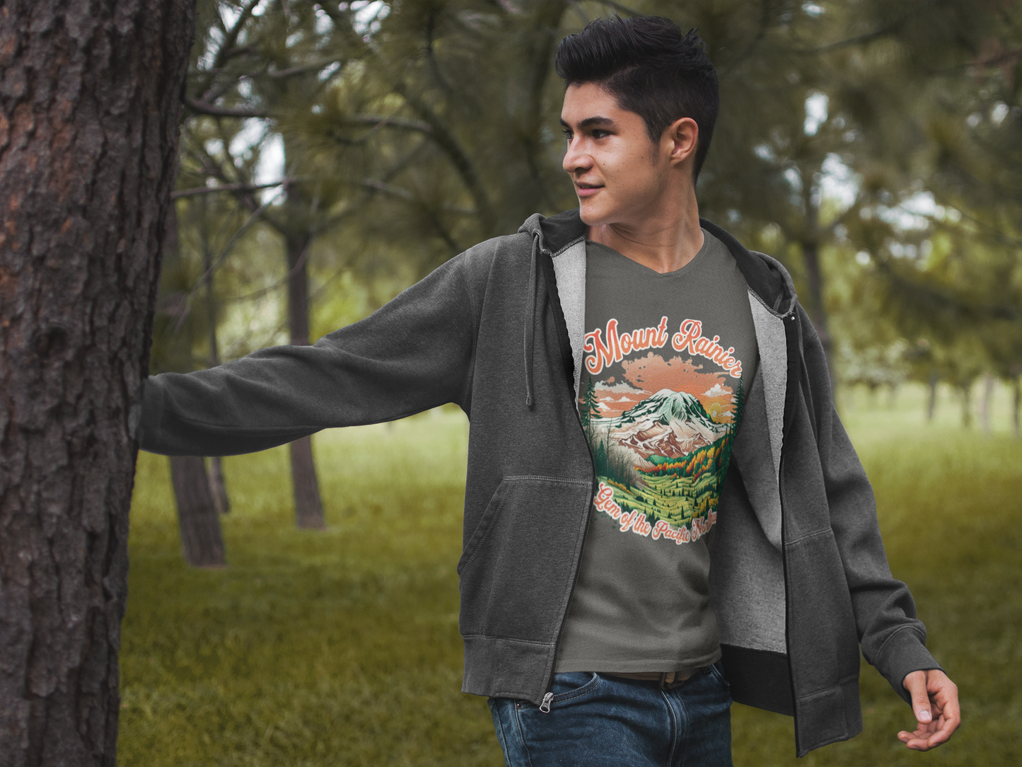 Mount Rainier Gem Unisex T-Shirt