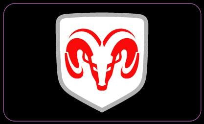 Trik Topz Hitch Cover Brand Logo Dodge Ram