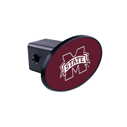 Trik Topz Trailer Hitch Cover High Impact ABS NCAA Missippi State Bulldogs Fits 2in Receiver