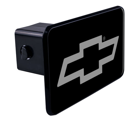 Trik Topz Hitch Cover Brand Logo Chevy Bowtie (White)